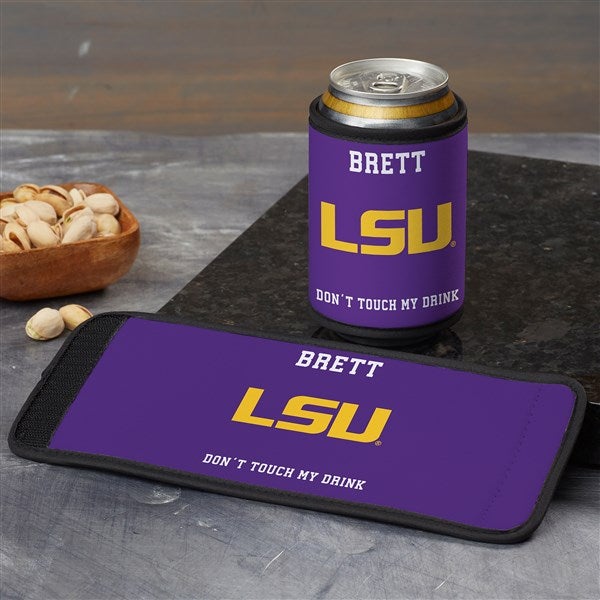 NCAA LSU Tigers Personalized Can & Bottle Wrap  - 36495
