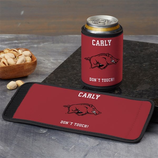 NCAA Arkansas Razorbacks Personalized Can & Bottle Wrap  - 36505