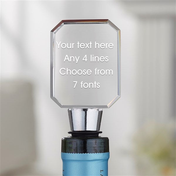 Personalized Bottle Stopper - Write Your Own - 36552