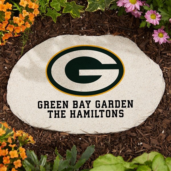 NFL Green Bay Packers Personalized Round Garden Stone  - 36588