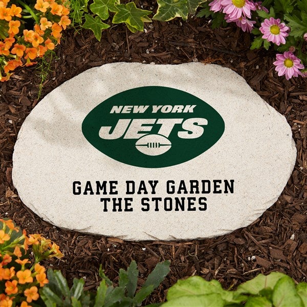 NFL New York Jets Personalized Round Garden Stone  - 36599