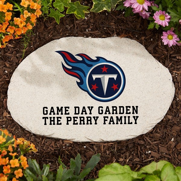 NFL Tennessee Titans Personalized Round Garden Stone  - 36606