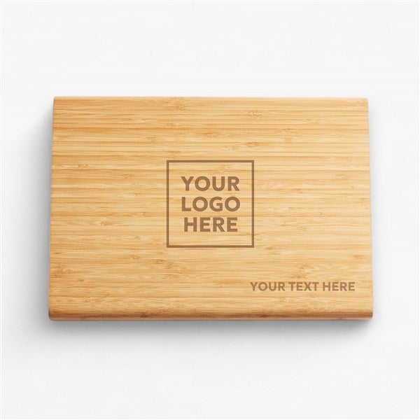 Personalized Logo 2 Sided Bamboo Cutting Board - 10 x 14  - 36616