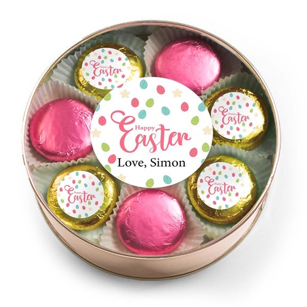 Happy Easter Personalized Chocolate Covered Oreo Cookies - 36646D