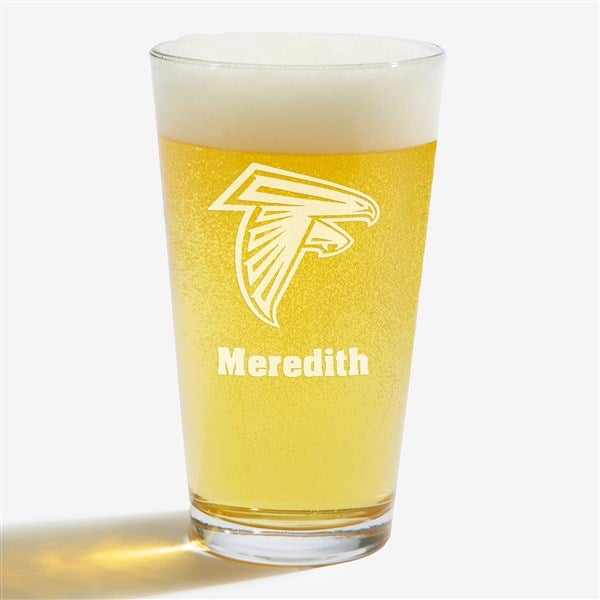 NFL Atlanta Falcons Personalized Beer Glass  - 36658
