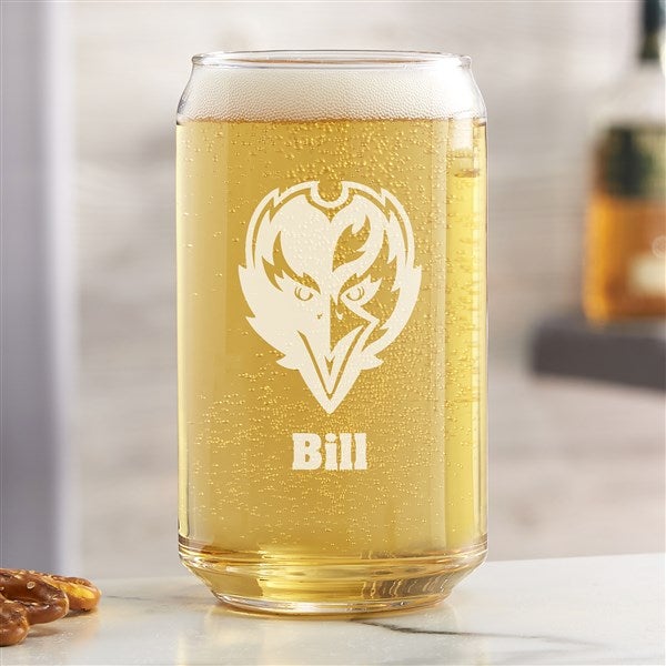 NFL Baltimore Ravens Personalized Beer Glass  - 36669