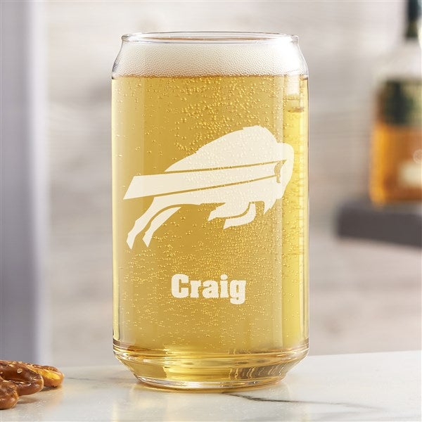 NFL Buffalo Bills Personalized Beer Glass - 36670