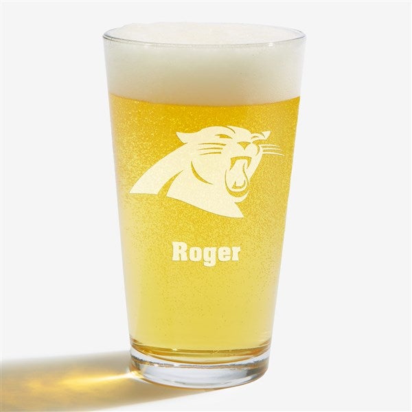 NFL Carolina Panthers Personalized Beer Glass  - 36671