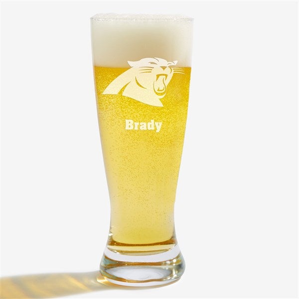 NFL Carolina Panthers Personalized Beer Glass  - 36671