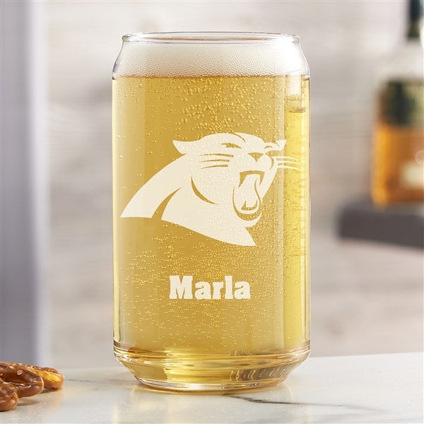 NFL Carolina Panthers Personalized Beer Glass  - 36671