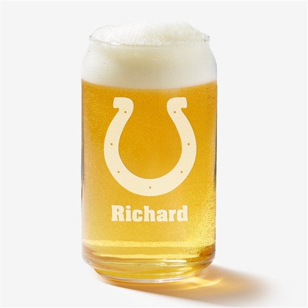 NFL Indianapolis Colts Personalized Beer Glass  - 36679