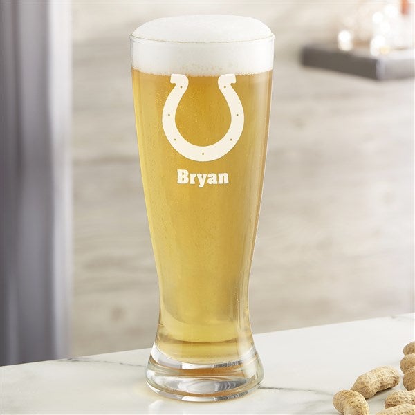 NFL Indianapolis Colts Personalized Beer Glass  - 36679