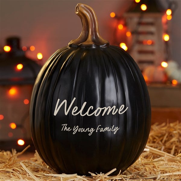 Personalized Resin Pumpkins - Fall Gnomes - 36700