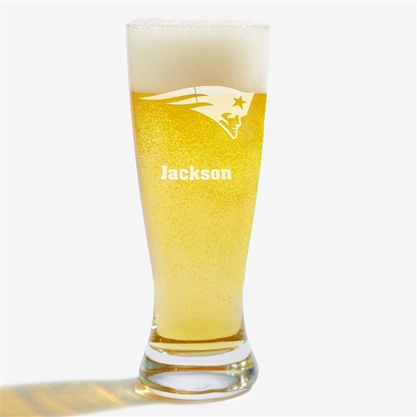 NFL New England Patriots Personalized Beer Glass  - 36705