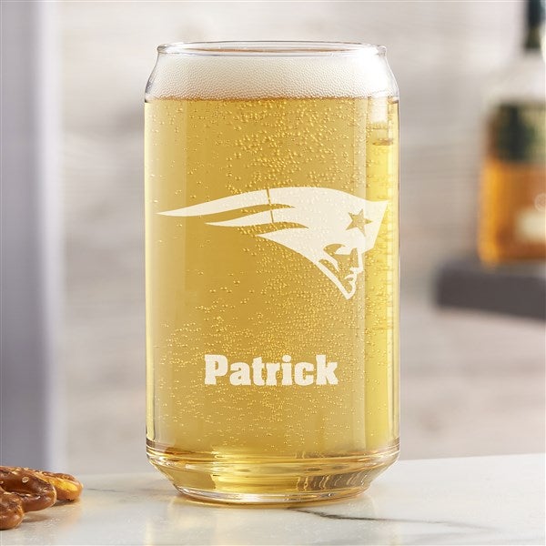 NFL New England Patriots Personalized Beer Glass  - 36705