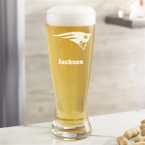 NFL New England Patriots Personalized Beer Glass  - 36705