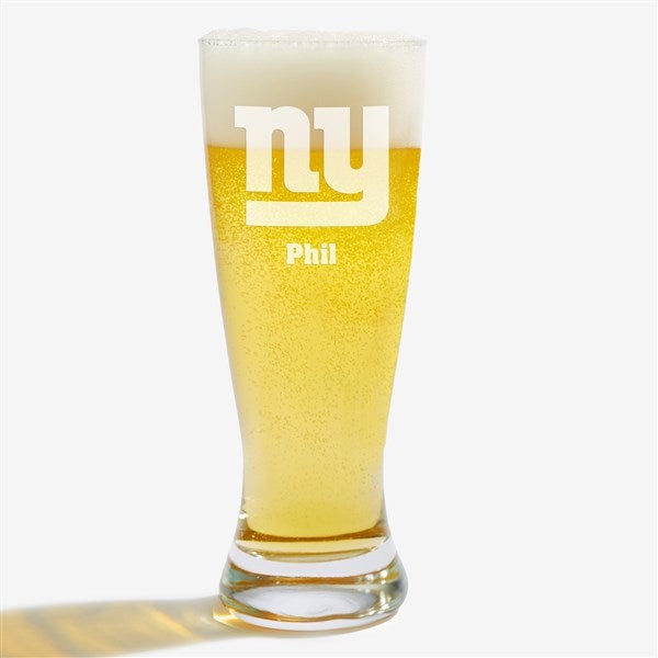 NFL New York Giants Personalized Beer Glass  - 36707
