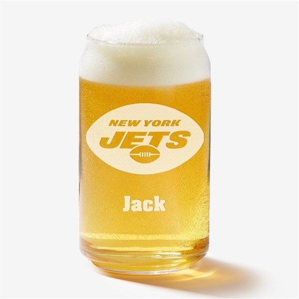 NFL New York Jets Personalized Beer Glass  - 36708