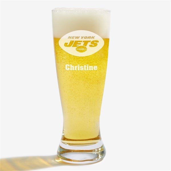 NFL New York Jets Personalized Beer Glass  - 36708