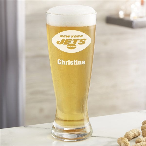 NFL New York Jets Personalized Beer Glass  - 36708