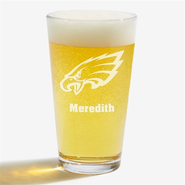 NFL Philadelphia Eagles Personalized Beer Glass  - 36710