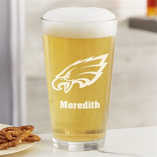 NFL Philadelphia Eagles Personalized Beer Glass  - 36710