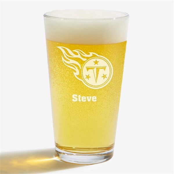 NFL Tennessee Titans Personalized Beer Glass  - 36715