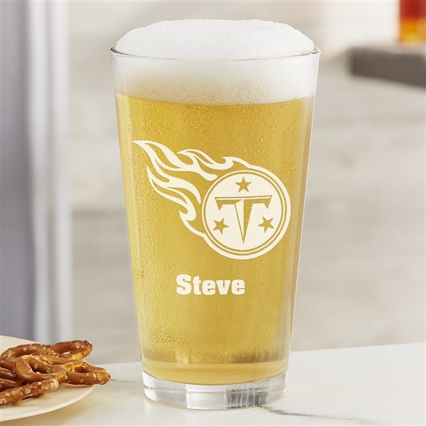 NFL Tennessee Titans Personalized Beer Glass  - 36715
