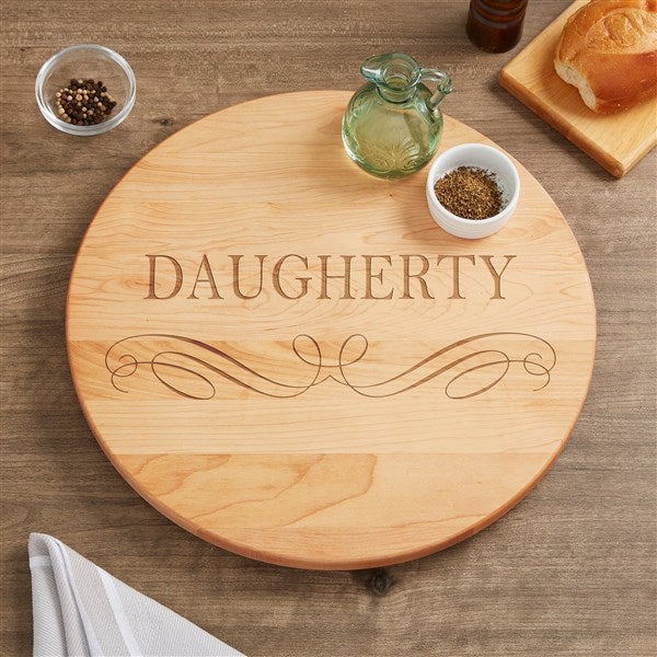 Classic Kitchen 10x14 Personalized Bamboo Cutting Board