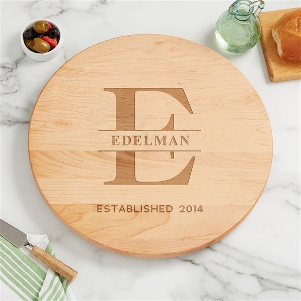 Lavish Last Name Personalized Lazy Susan - 36729