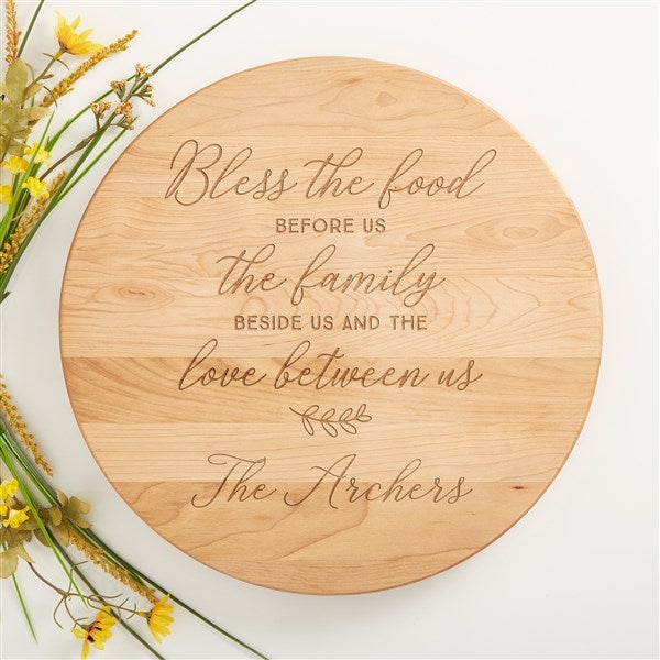 Family Blessings Personalized Lazy Susan - 36730