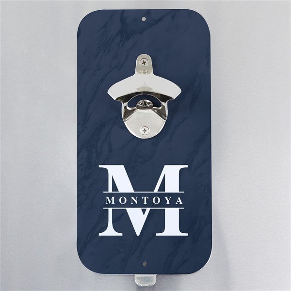 Lavish Last Name Personalized Magnetic Bottle Opener  - 36754