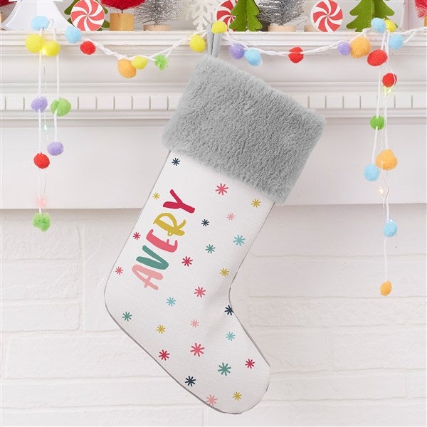 Personalized Christmas Stockings - Warm Winter Wishes - 36799