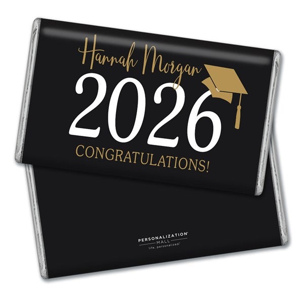 Classic Graduation Personalized 5 lb. Hershey Bar  - 36856D