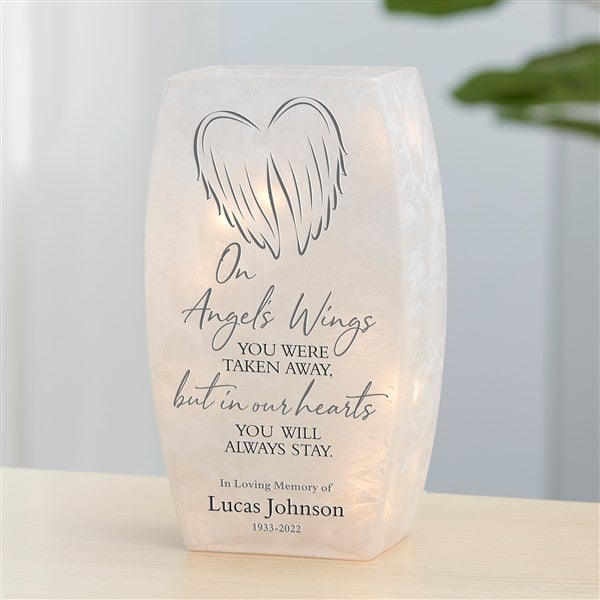 Laurels Of Love Personalized Wedding Frosted Shelf Decor