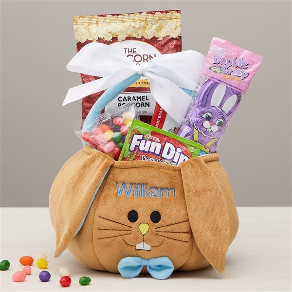 Embroidered Bunny Premade Easter Basket Gift Set - 36868