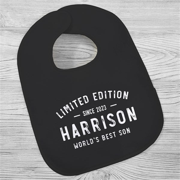 Limited Edition Personalized Baby Bibs - 36882