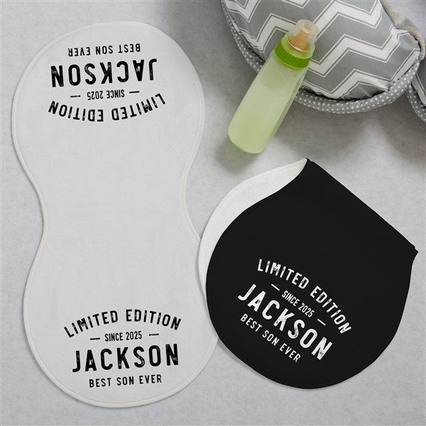 Limited Edition Personalized Burp Cloths - Set of 2  - 36883