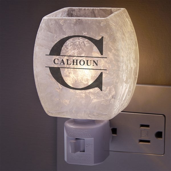 Lavish Last Name Personalized Frosted Night Light  - 36885