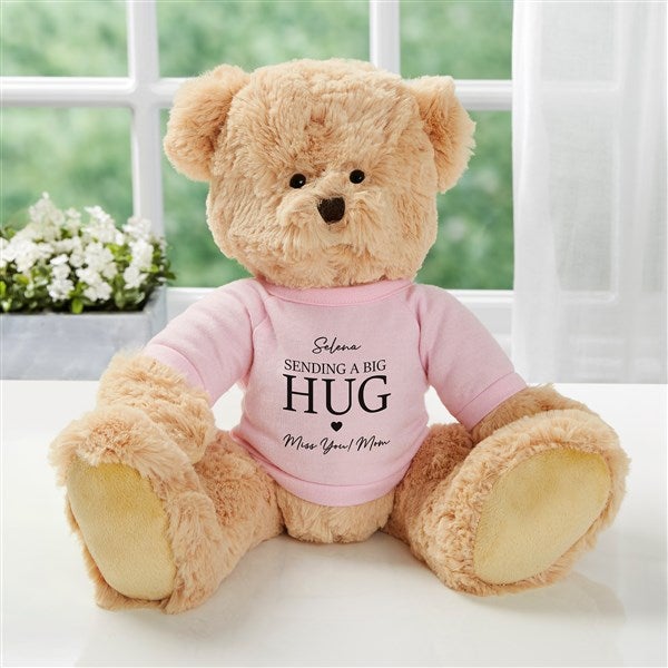 Sending Hugs Personalized Teddy Bear - 36923