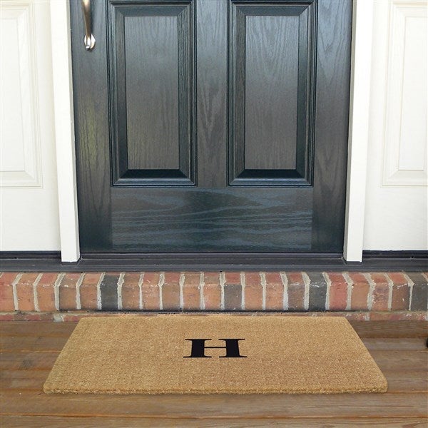 Monogrammed Premium Coir Doormat  - 37009D