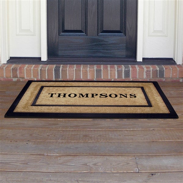 Personalized Framed Doormat