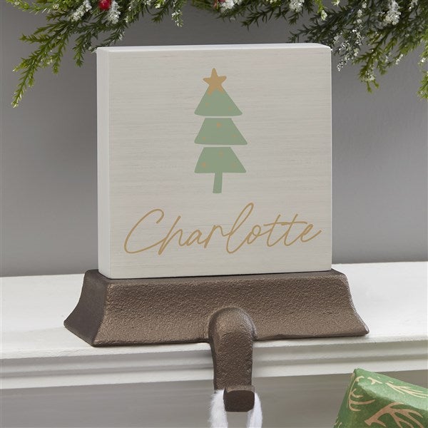 Personalized Stocking Holder - Christmas Aspen - 37064
