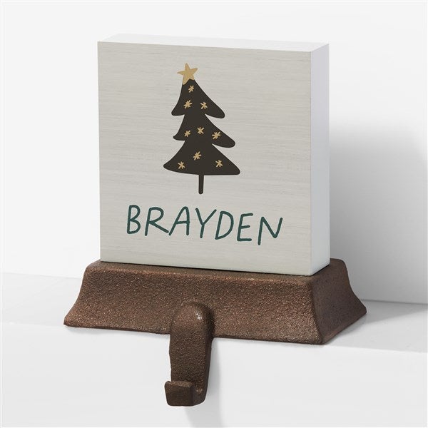 Personalized Stocking Holder - Christmas Aspen - 37064