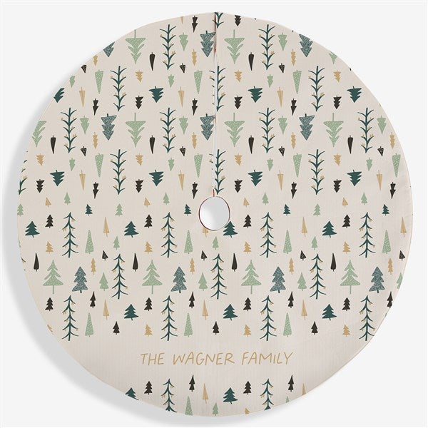 Personalized Christmas Tree Skirt - Christmas Aspen - 37066