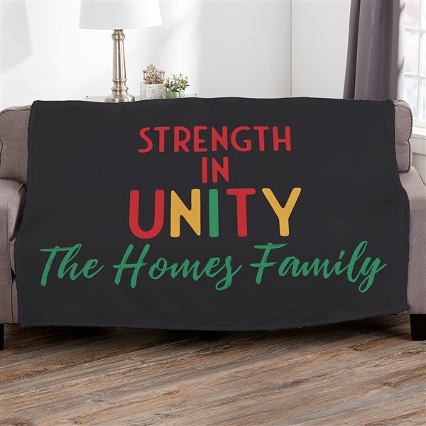 Kwanzaa Personalized Blanket  - 37111