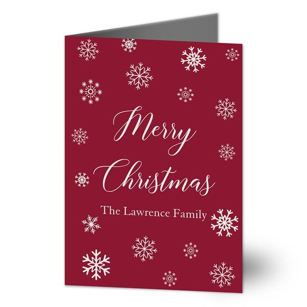 Winter Wonderland Personalized Holiday Card  - 37119