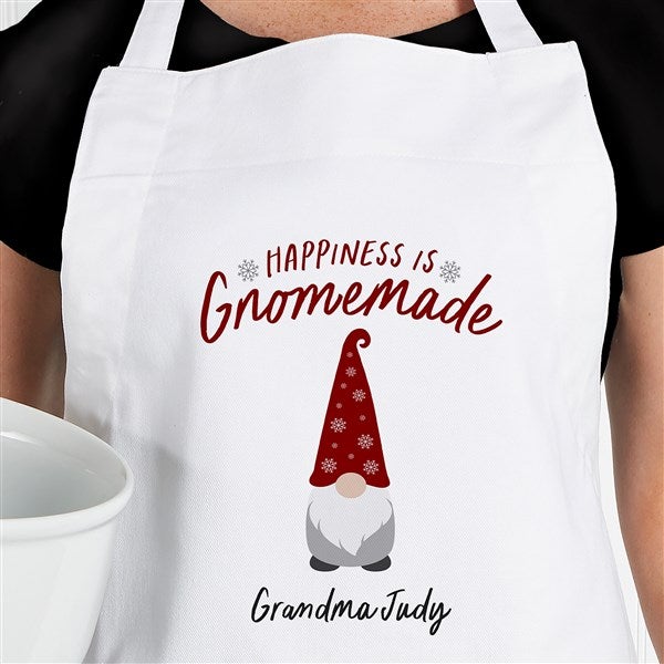 Personalized Christmas Apron - Christmas Gnome  - 37225