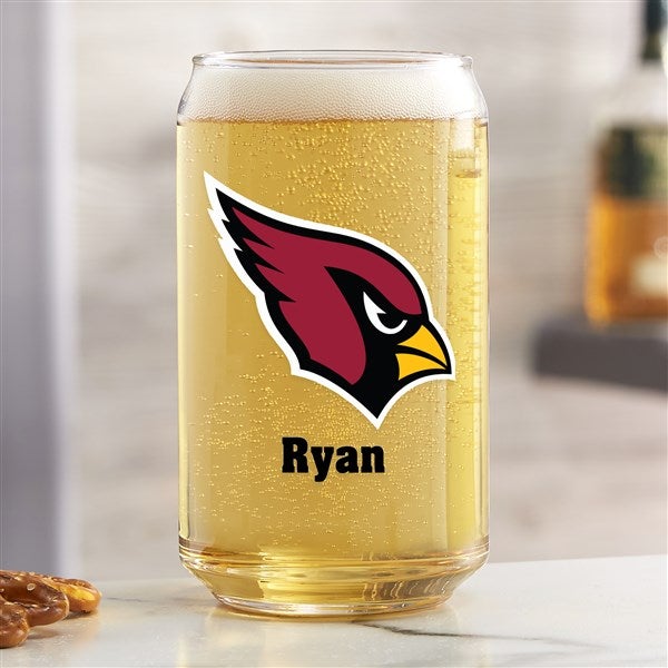 NFL Arizona Cardinals Personalized Printed Beer Can Glass  - 37244