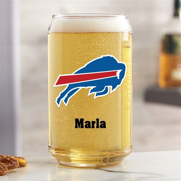 NFL Buffalo Bills Personalized Printed Beer Can Glass  - 37247